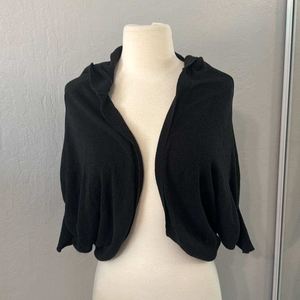 Black Hooded Sweater